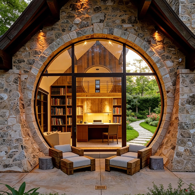 Picture Specialty Shape and Round Top Windows