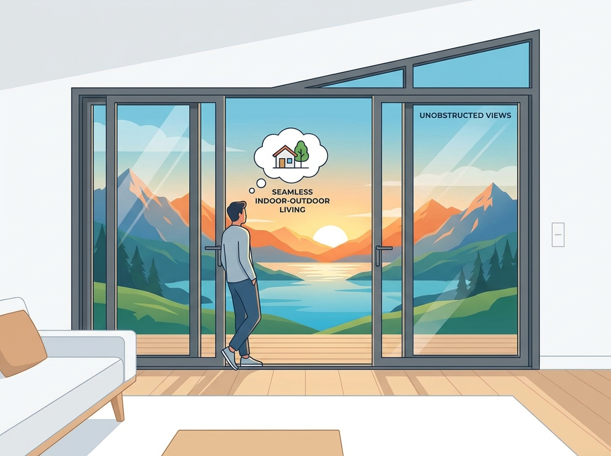 sliding aluminum glass doors