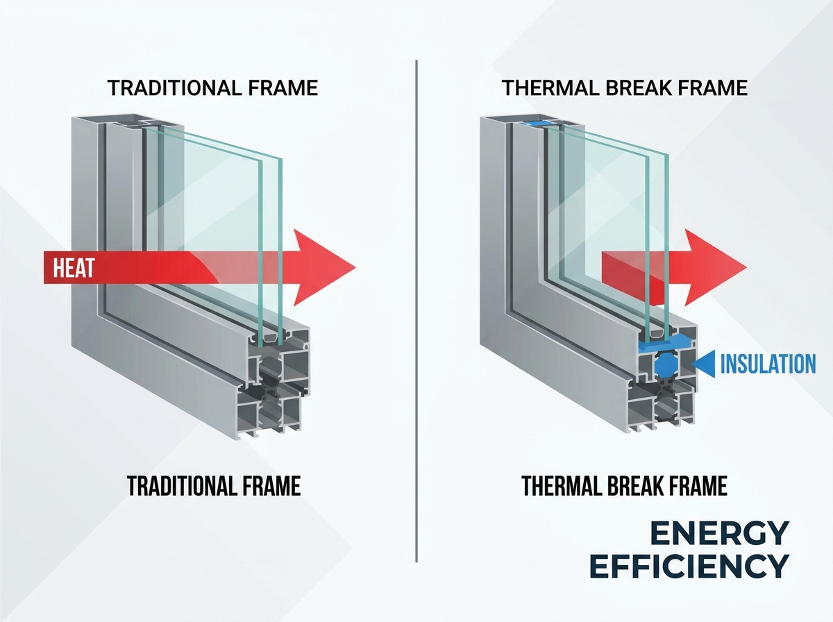 Modern architectural aluminum framing and glazing systems