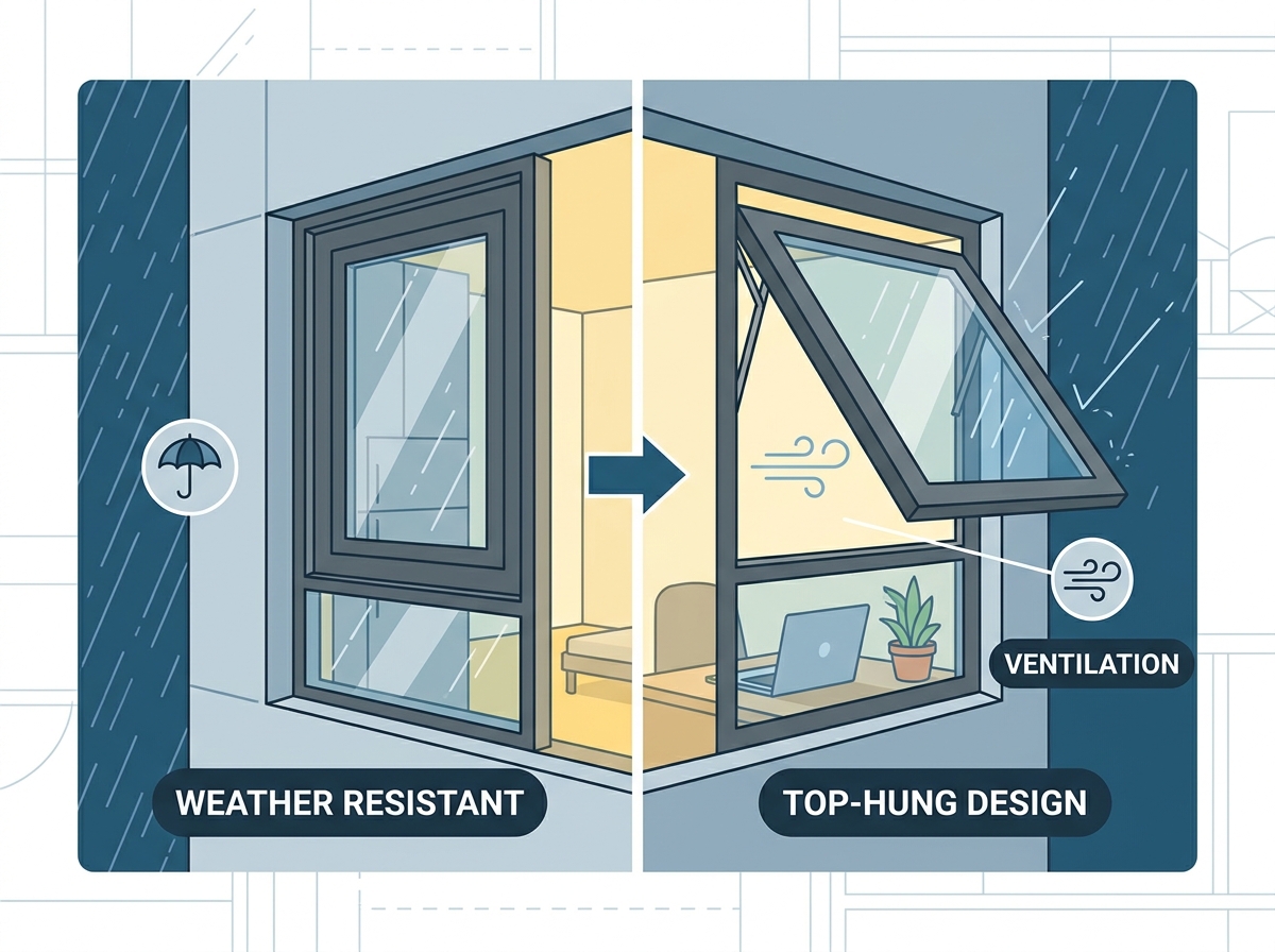 Aluminum Awning Window Installation