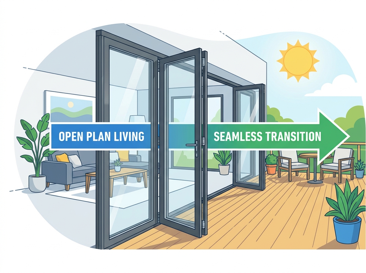 aluminum folding patio doors