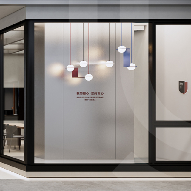 Aluminum window frame installation and ventilation concept