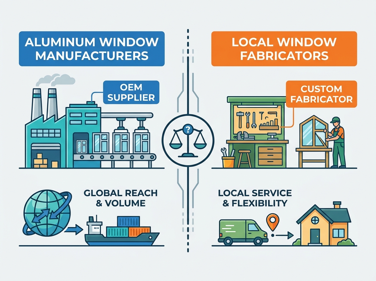 Aluminum Window Manufacturing Process