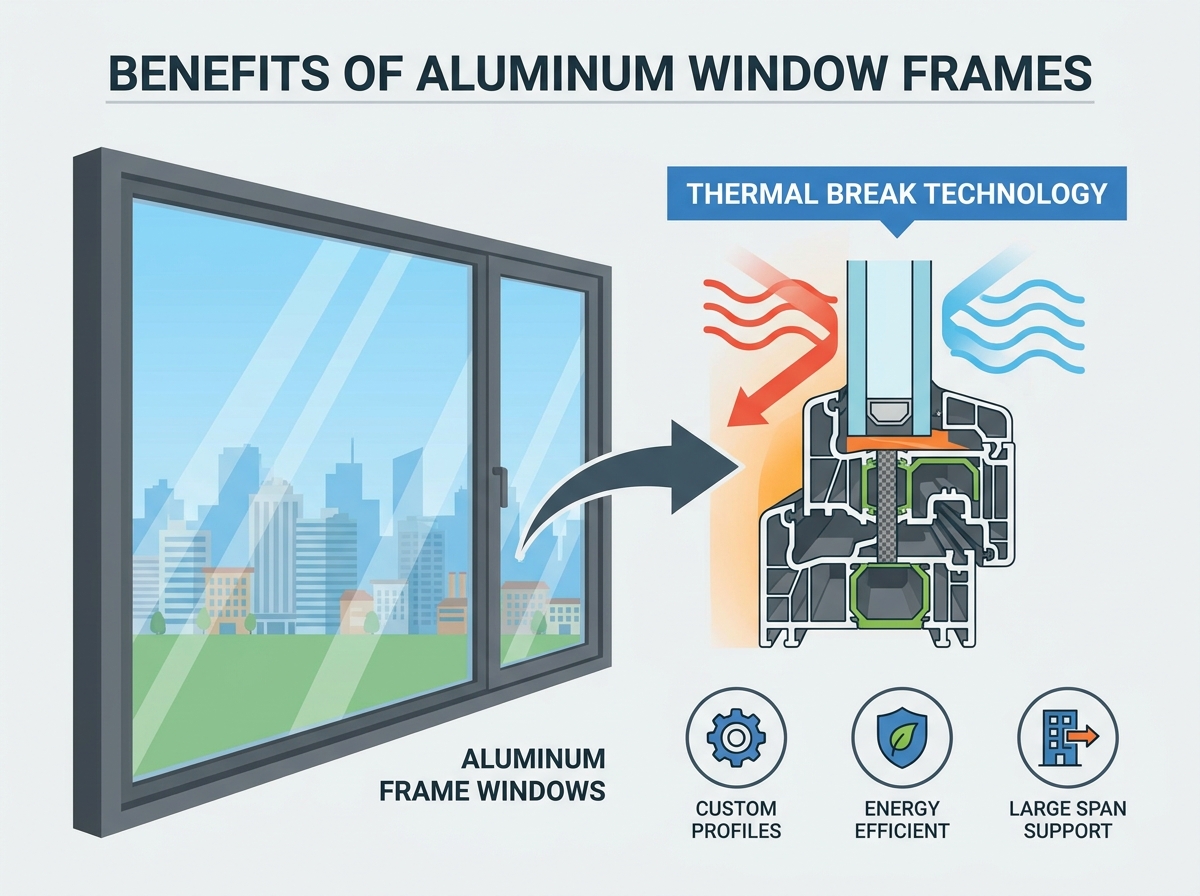 Aluminum Window Frames Installation
