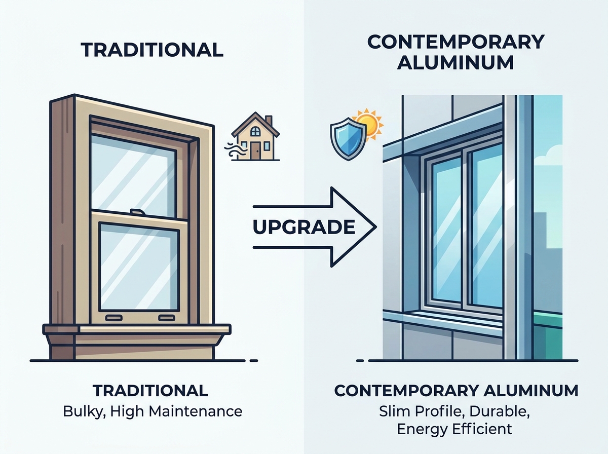 Aluminum Frame Windows Installation