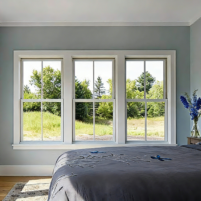 Aluminum Double Hung Windows