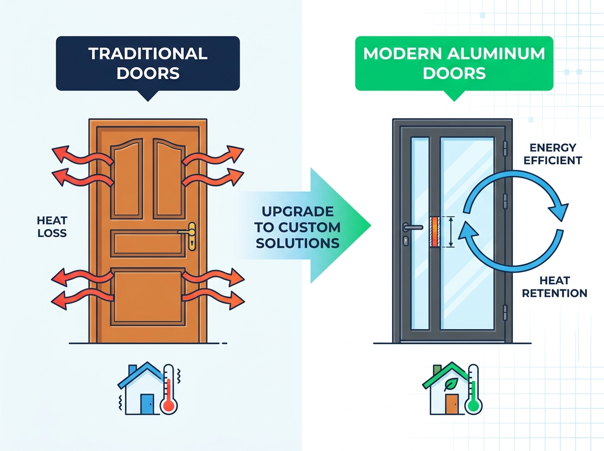 Aluminum Doors Installation